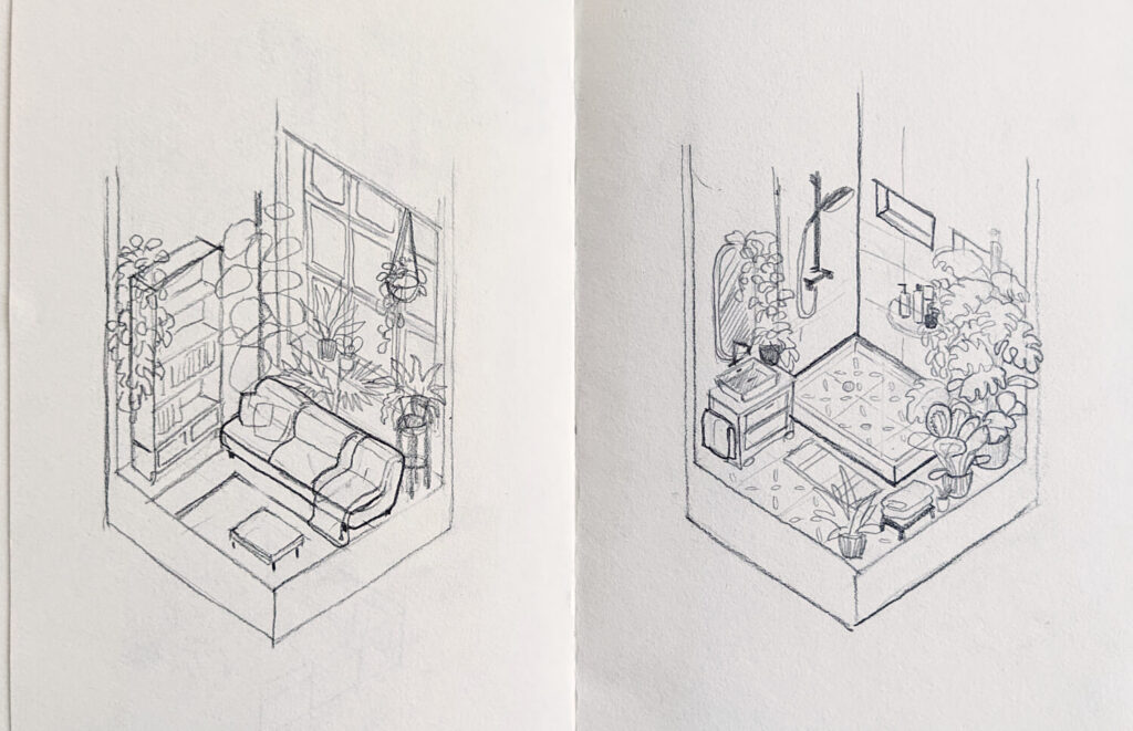 Idea Sketches for My KDP Coloring Book